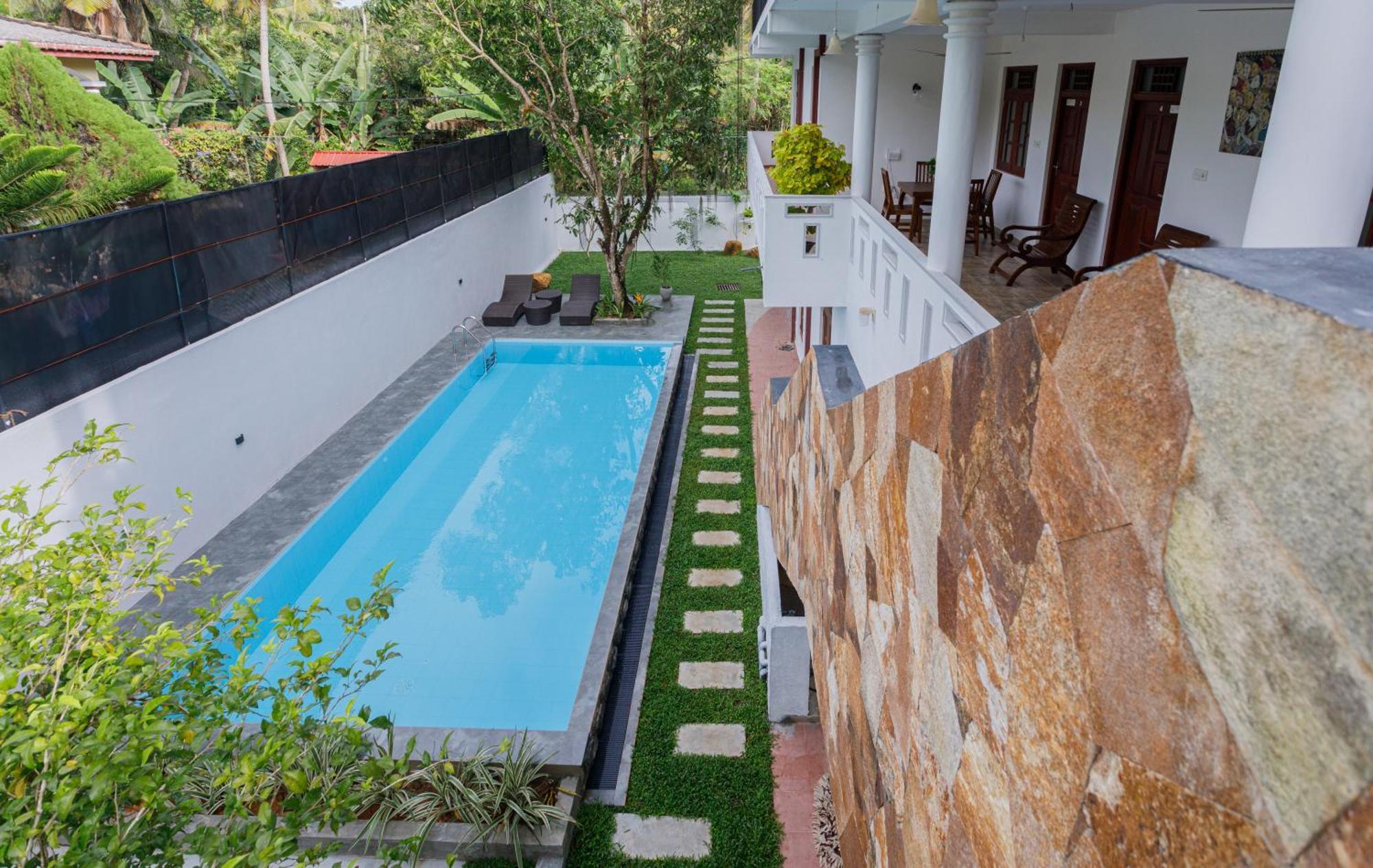 Villa Windfall Unawatuna Bagian luar foto