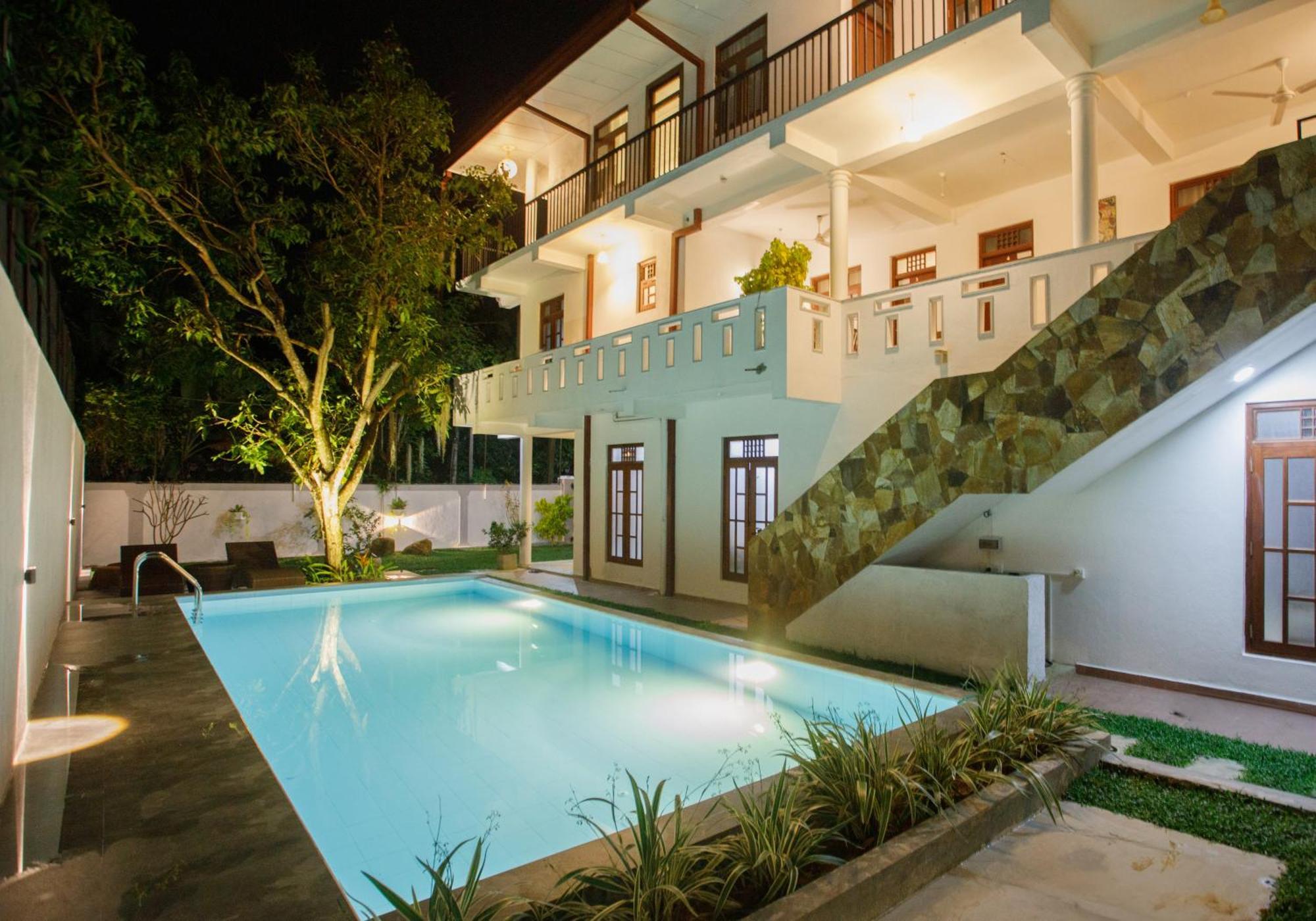 Villa Windfall Unawatuna Bagian luar foto