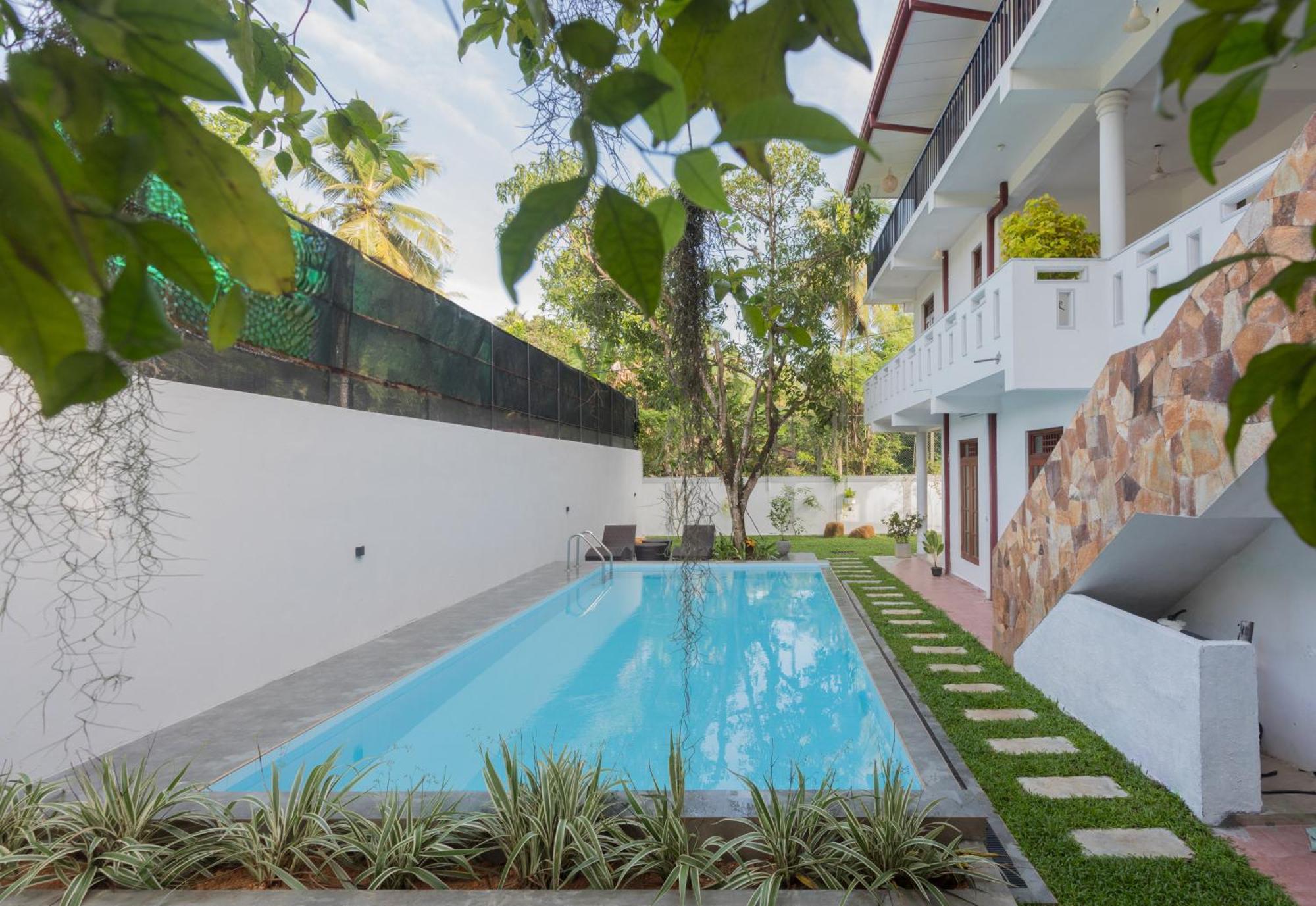 Villa Windfall Unawatuna Bagian luar foto
