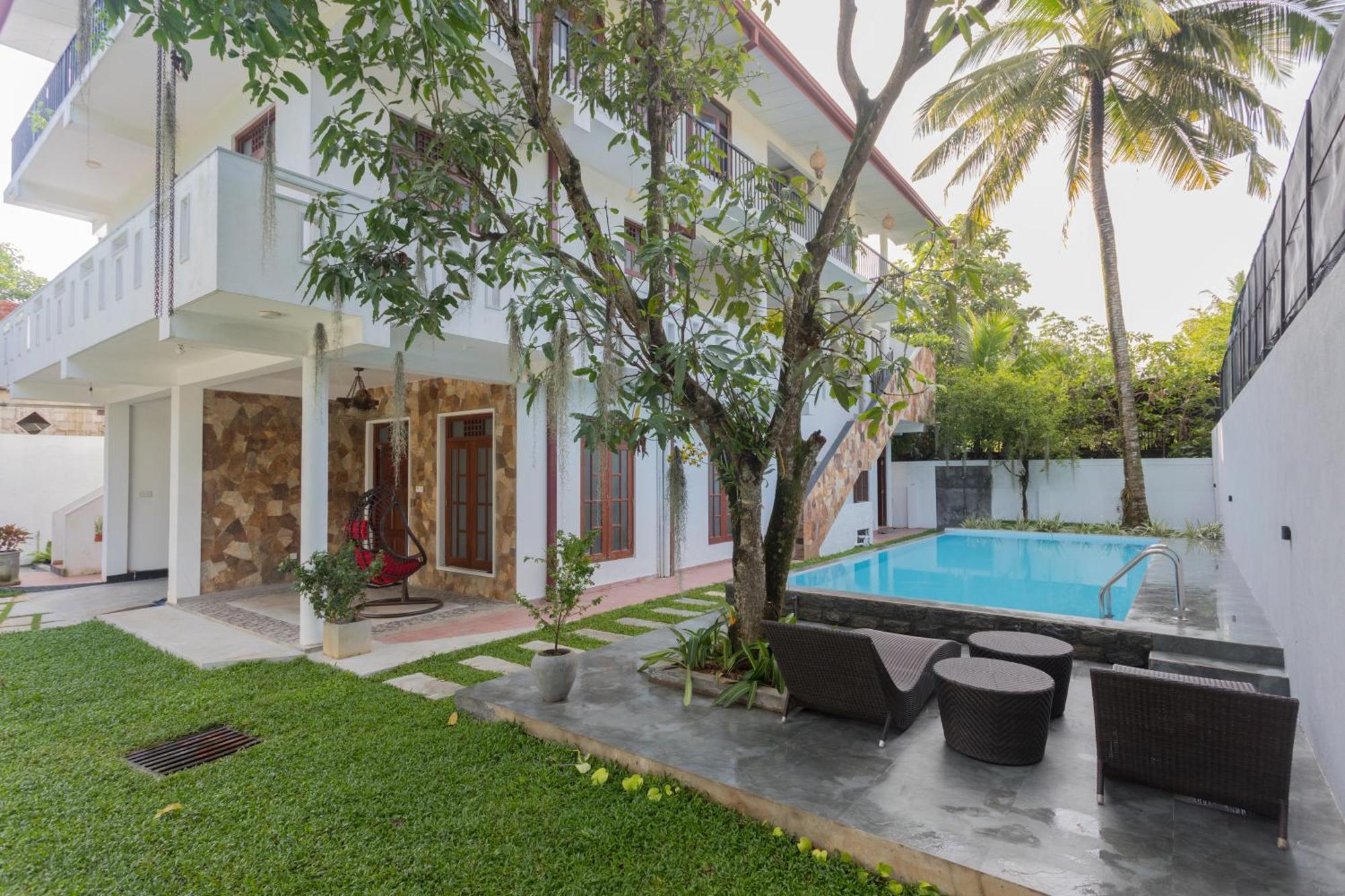 Villa Windfall Unawatuna Bagian luar foto